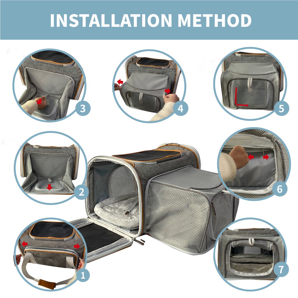 Soft Mesh Pet Carrier