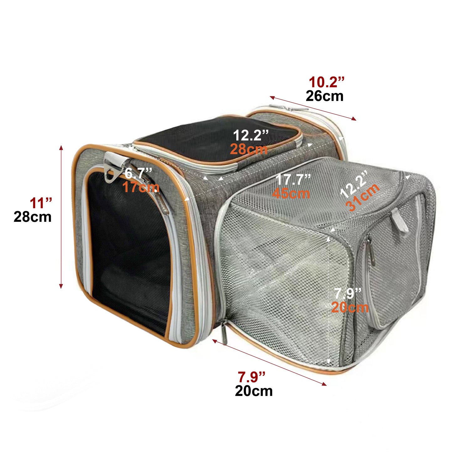 Soft Mesh Pet Carrier